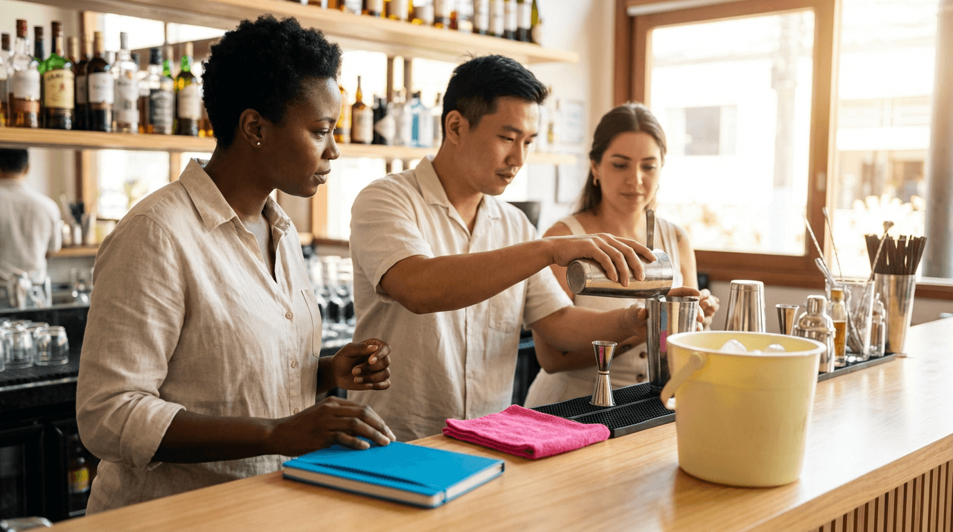 Curso de Instrutor de Treinamento de Bares