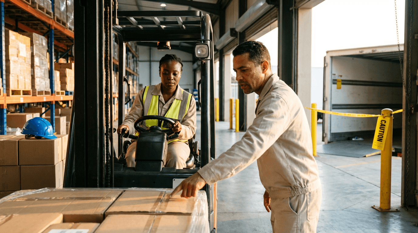 Curso de Operação de Empilhadeira