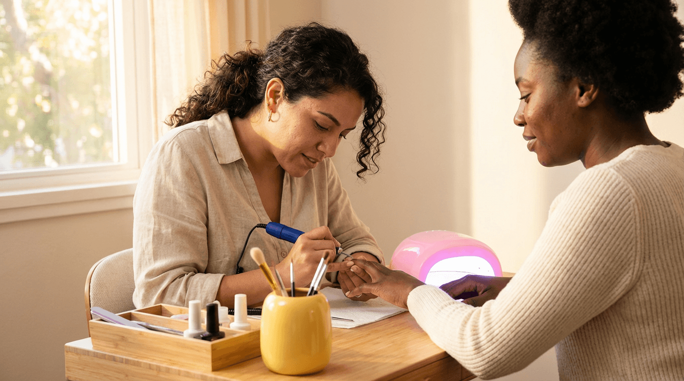 Curso de Unha de Gel e Fibra