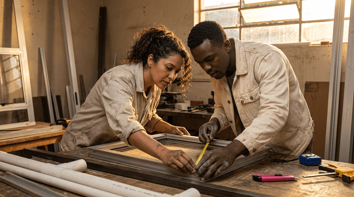 Curso de carpintería de aluminio y PVC
