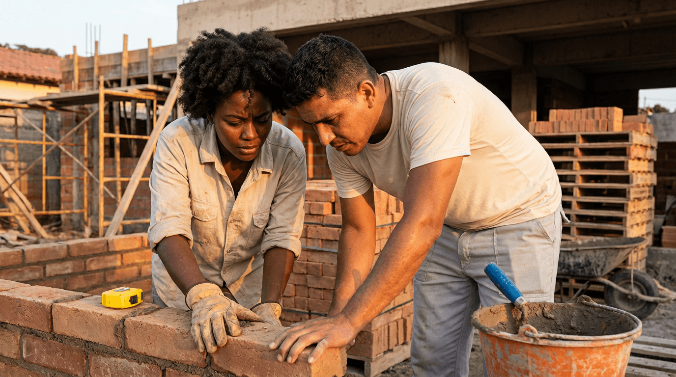 Curso de Alvenaria em Tijolos