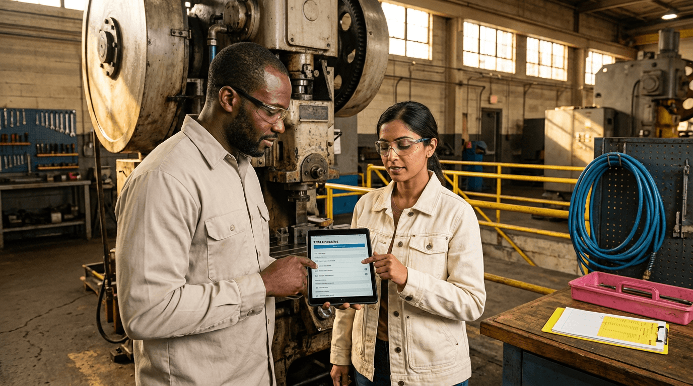 curso de TPM (mantenimiento productivo total)