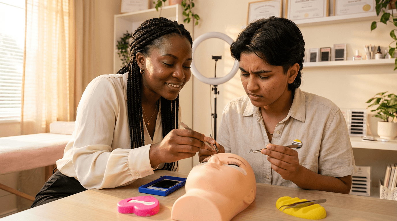 Curso de Instrutor em Extensão de Cílios