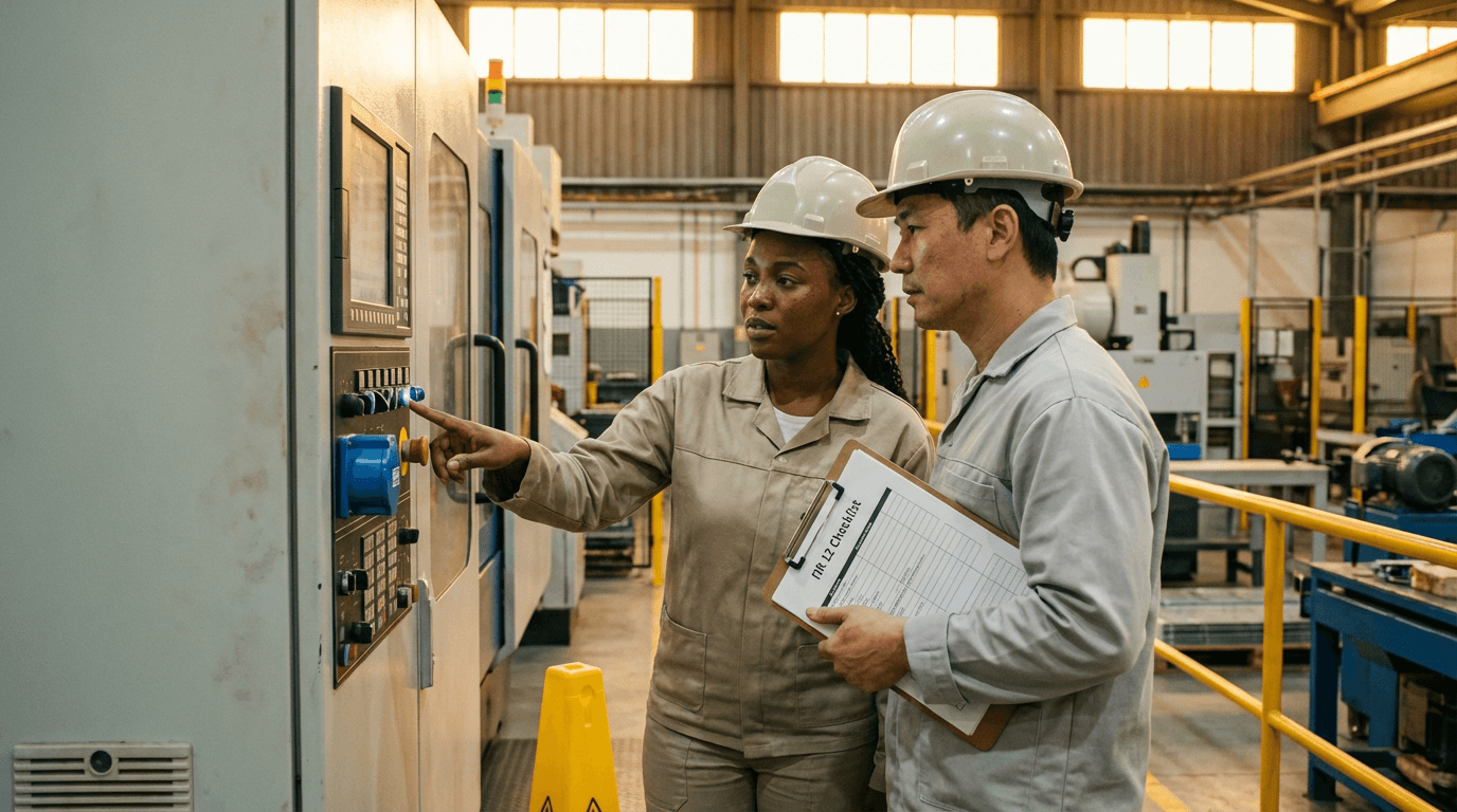 Curso de nr 12 Máquinas e Equipamentos