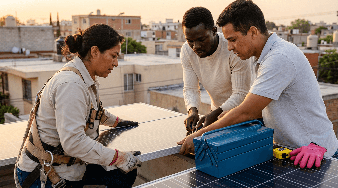 Curso para Montar Placas Solares