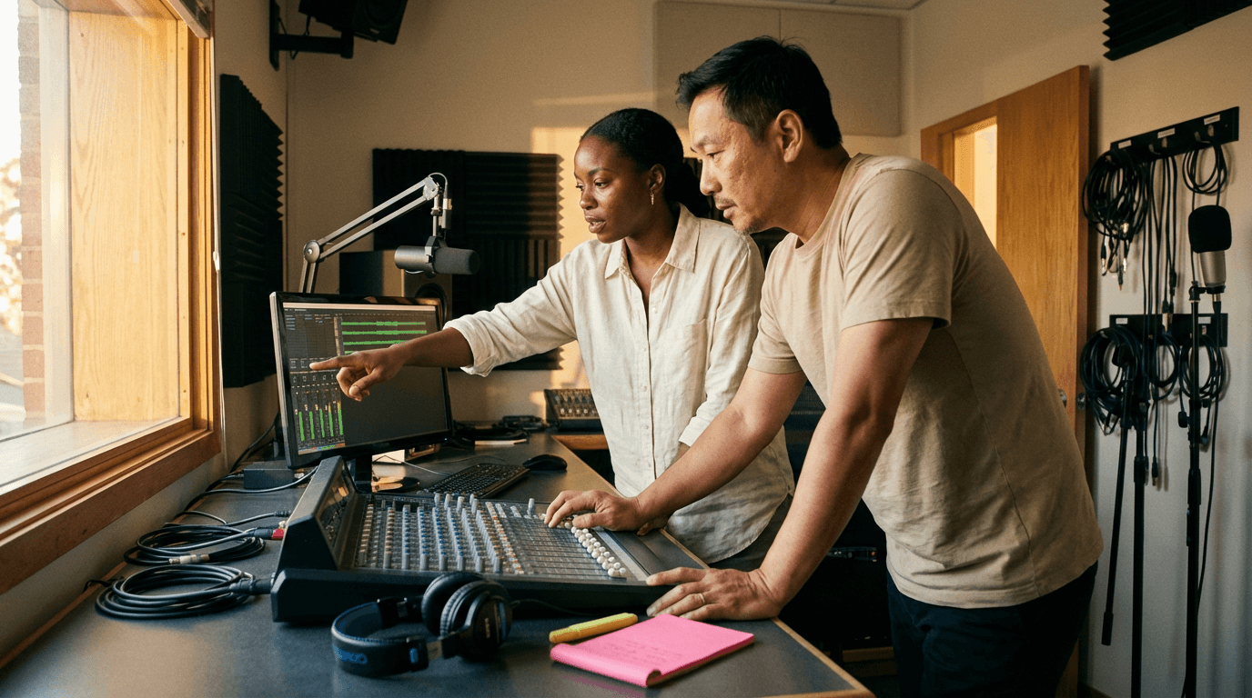 Curso de Coordenador de Transmissão de Rádio