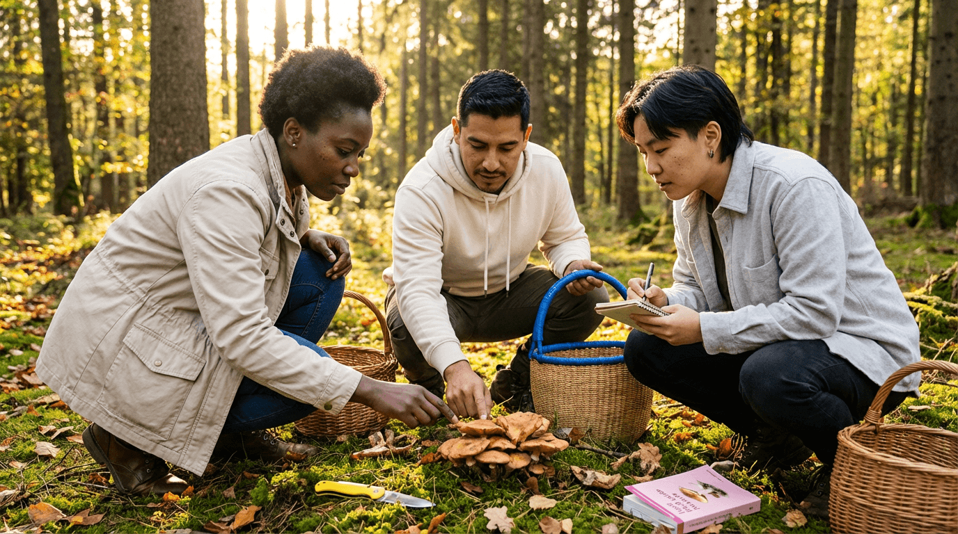 curso de recolección de setas