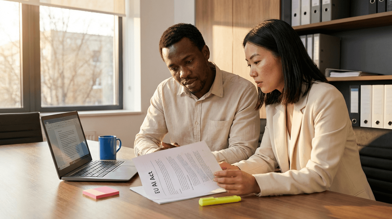 הכשרה לעמידה בחוק הבינה המלאכותית של האיחוד האירופי