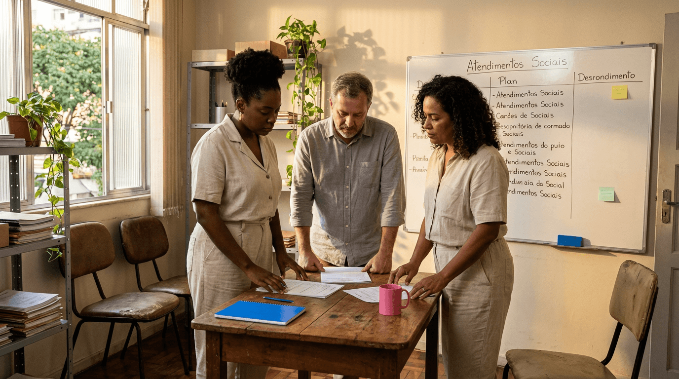 Curso de Competências Essenciais para Coordenadores de Serviço Social