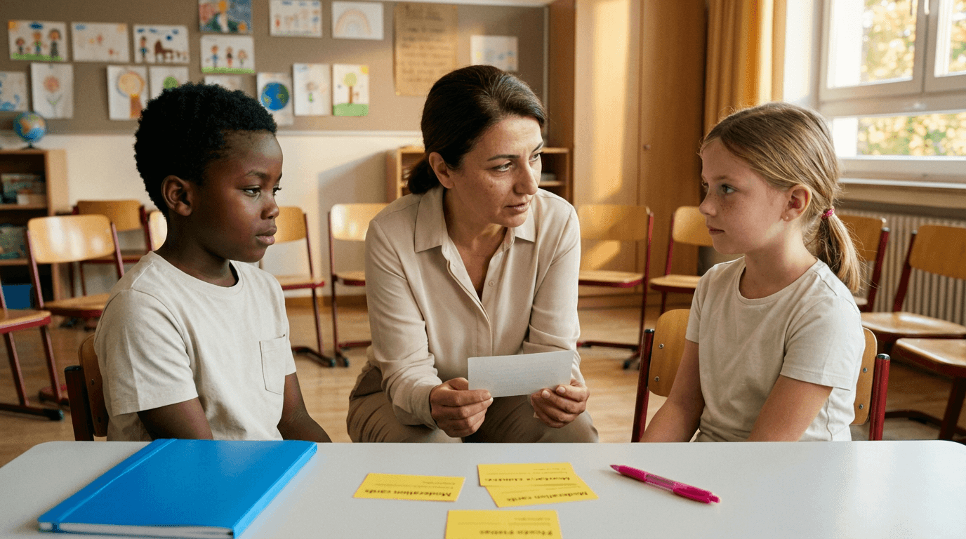 Fortbildung Streitschlichter in Der Grundschule