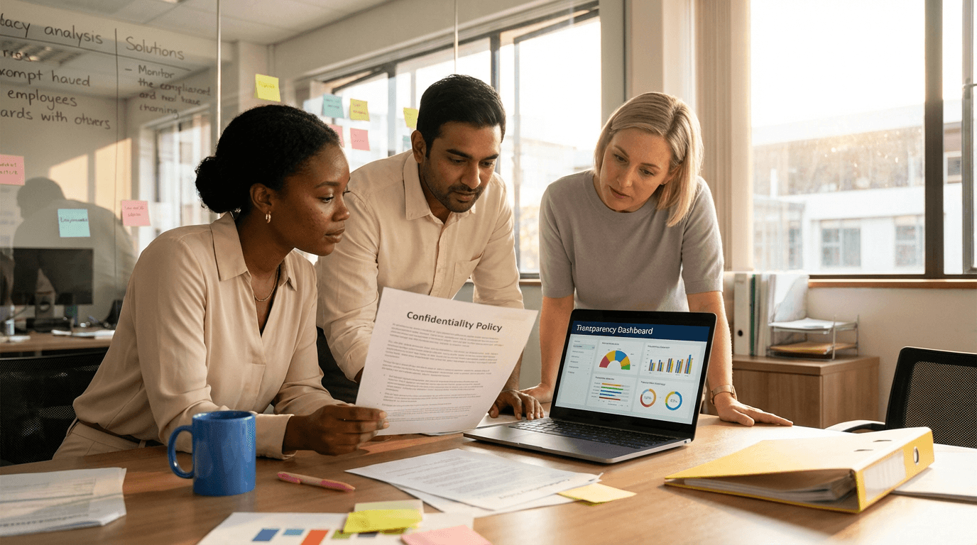 Balancing Confidentiality and Transparency Course