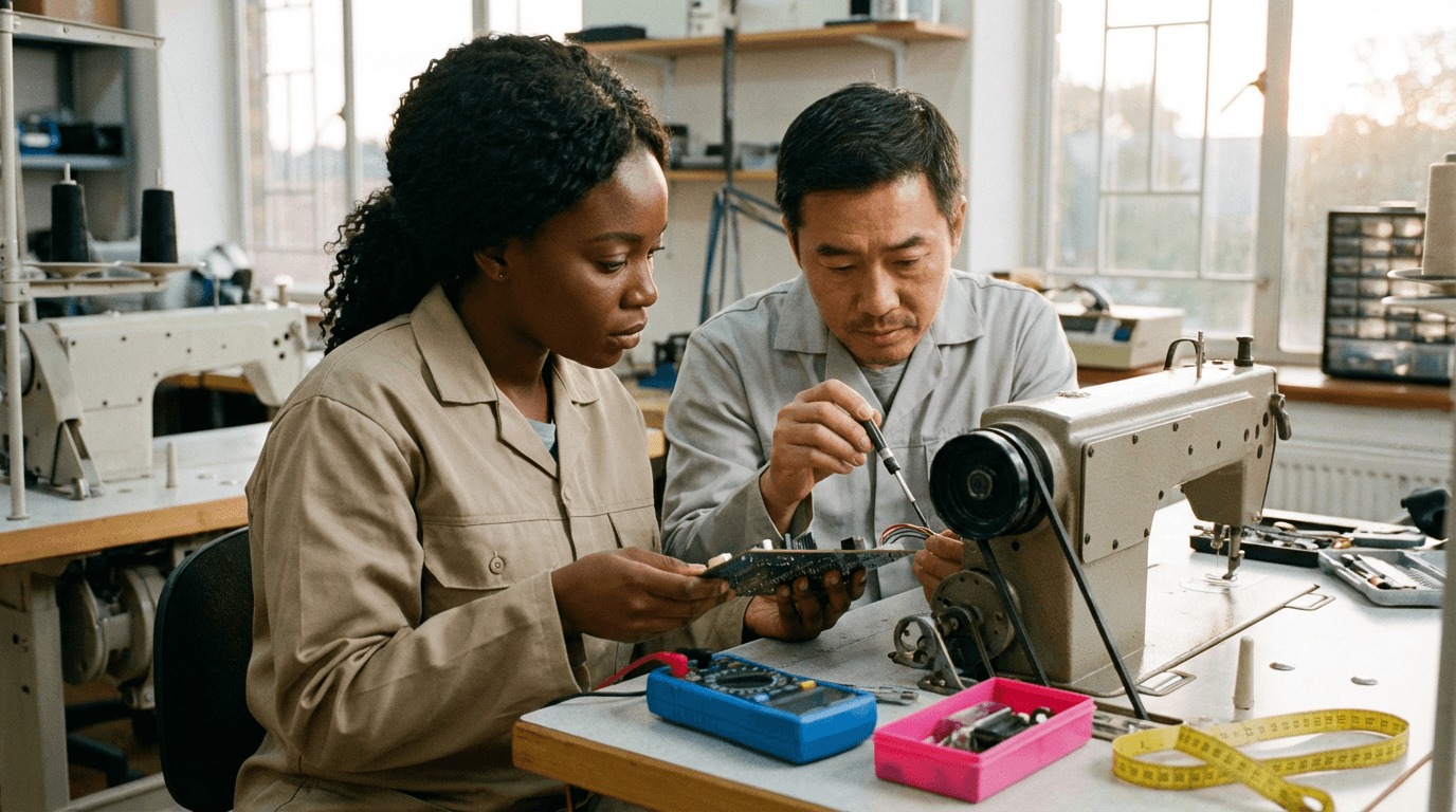 Curso de Manutenção de Máquinas de Costura