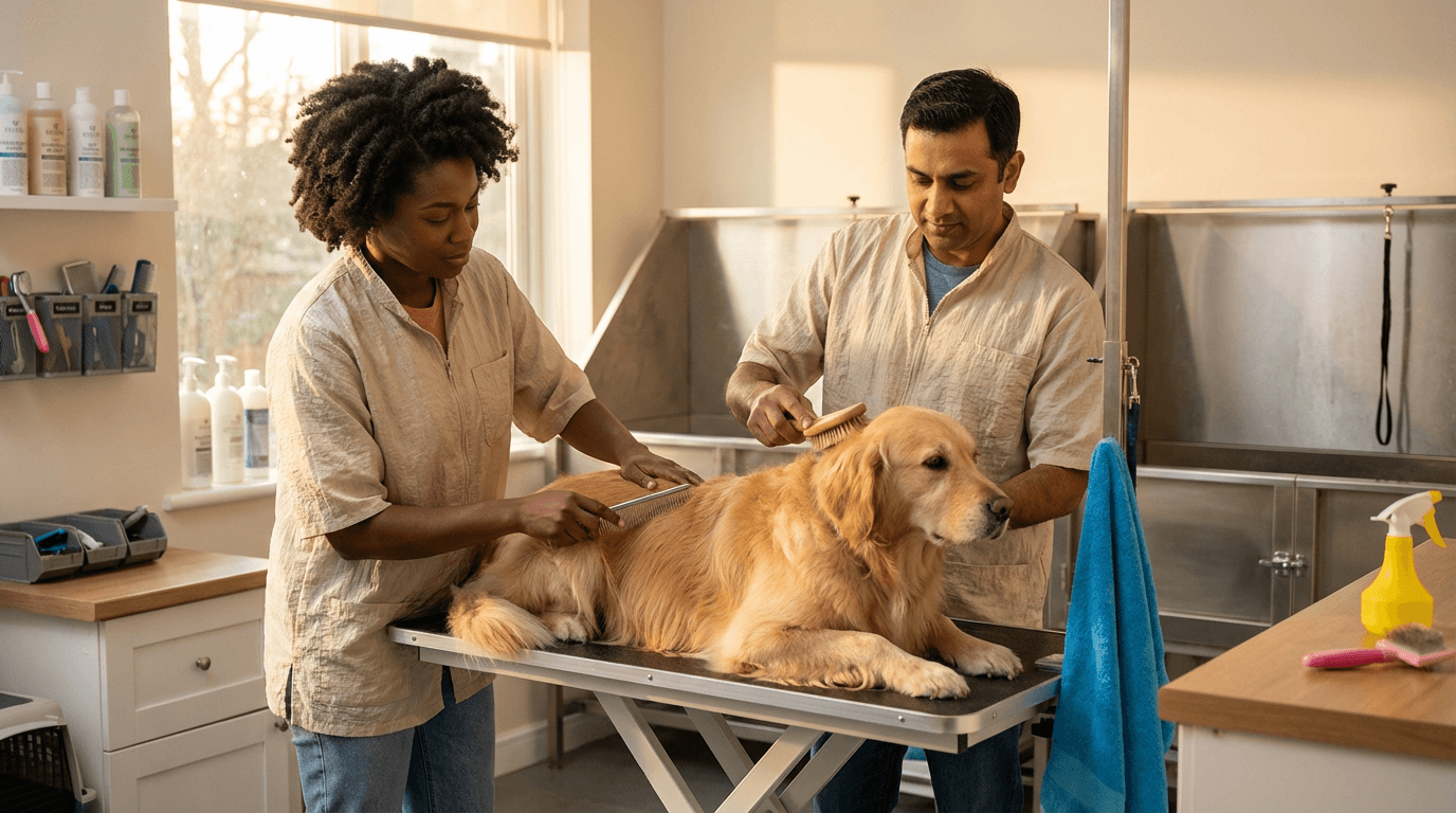 প্রাণী স্পা প্রশিক্ষণ