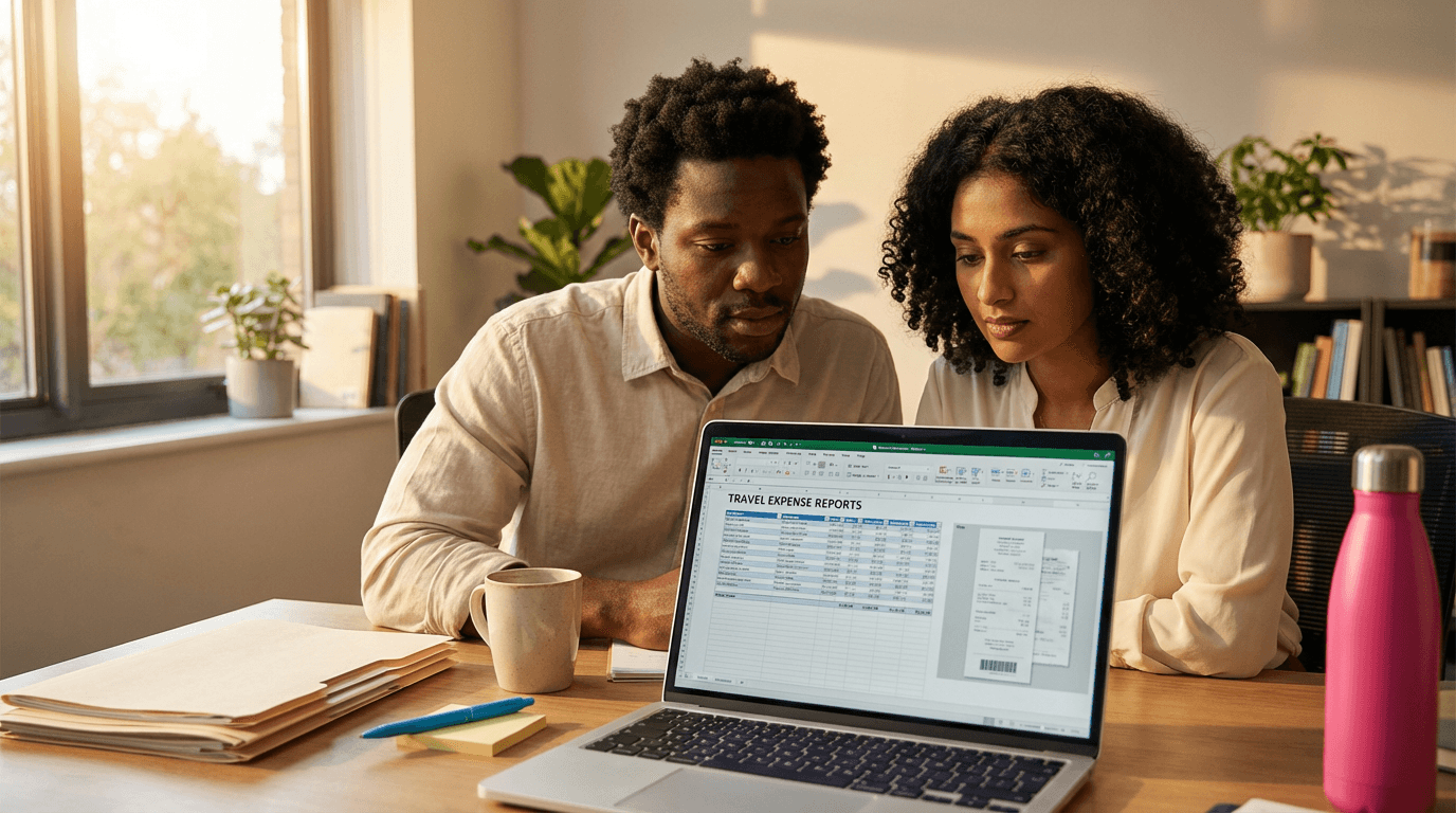 הדרכה בדיווח הוצאות נסיעות