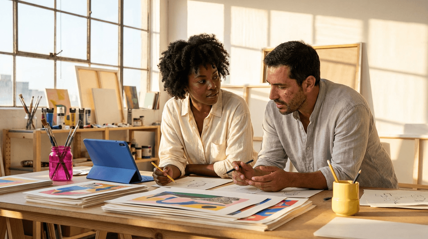 curso de artes visuales y escénicas