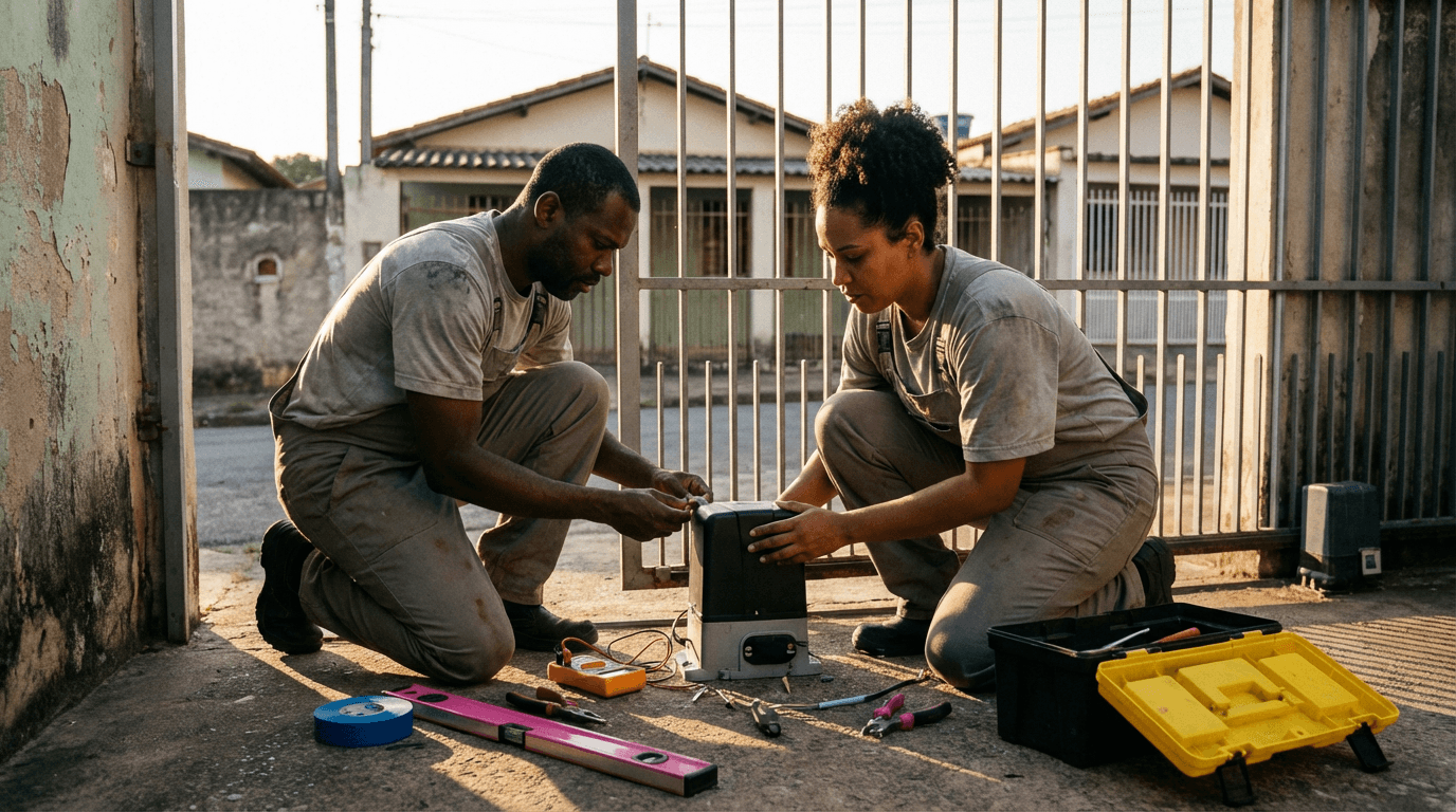 Curso de Portão Eletrônico