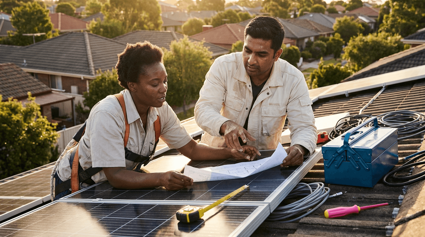 Solar Panel Fitter Training