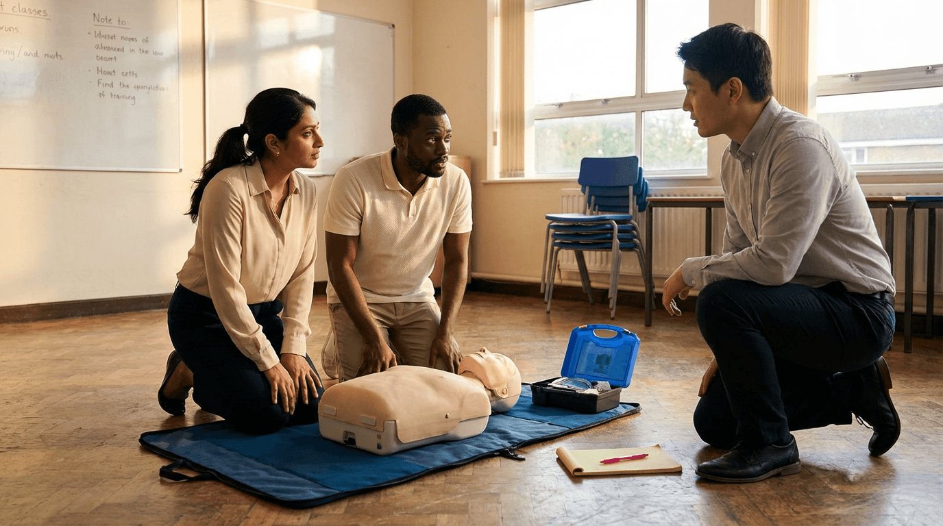 تدريب الإسعافات الأولية للمعلمين