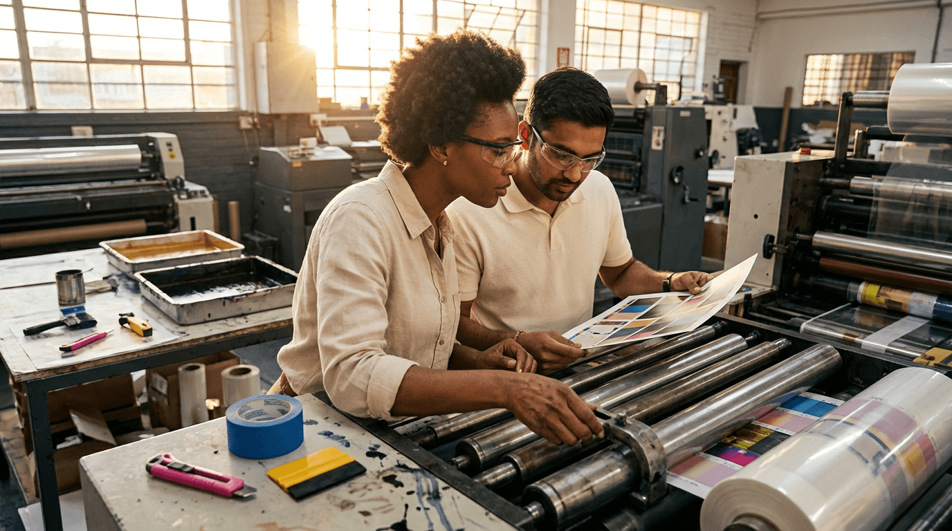 Curso de operador/a de máquina flexográfica