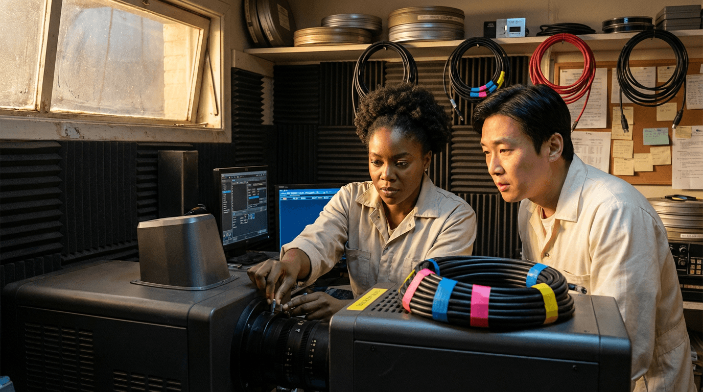 Film Screen Technician Training