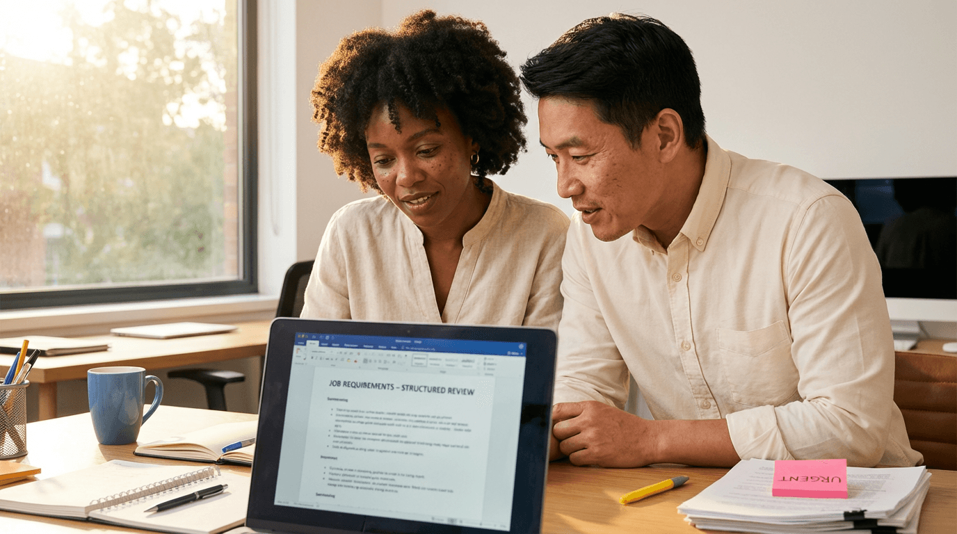 Job Structure and Requirements Course