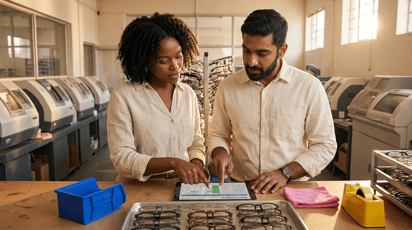 Eyewear Manufacturing Training