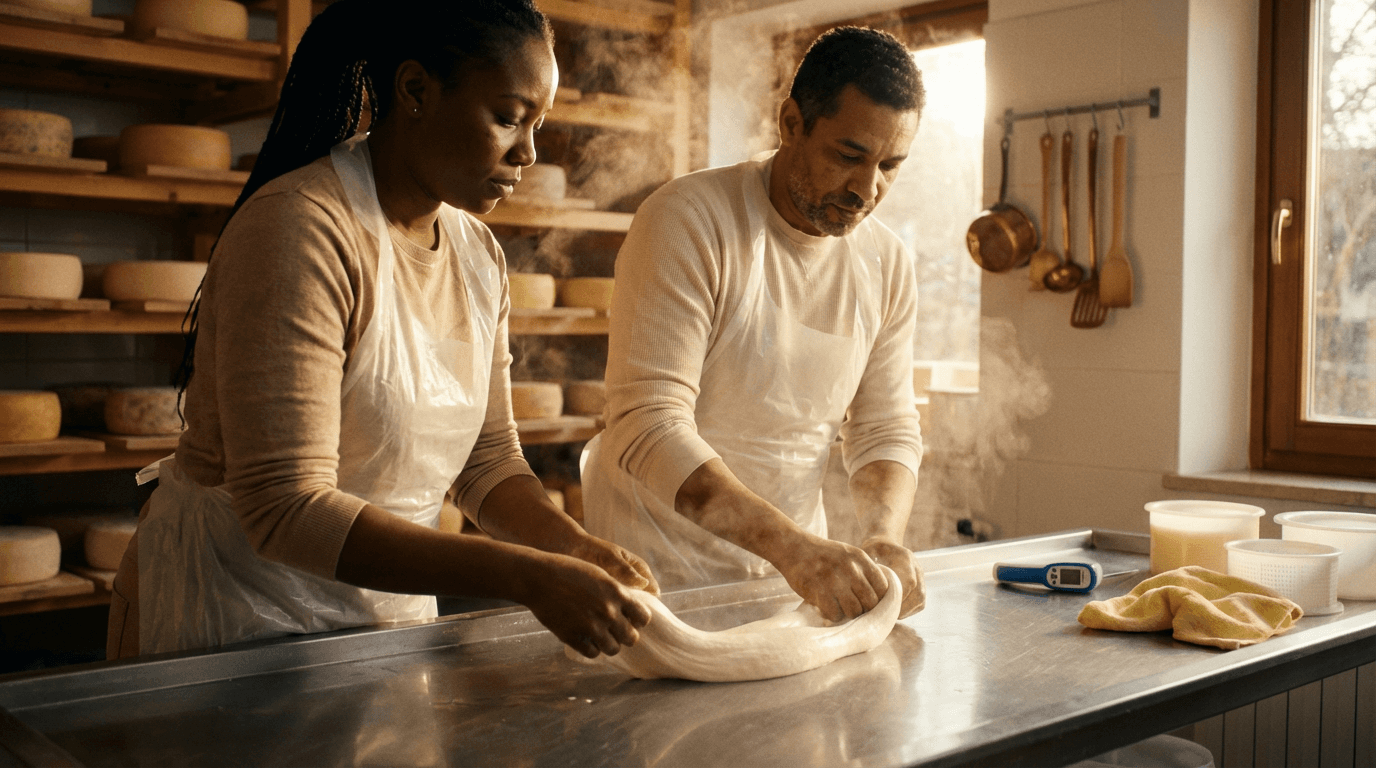 Curso de Queijo Mussarela