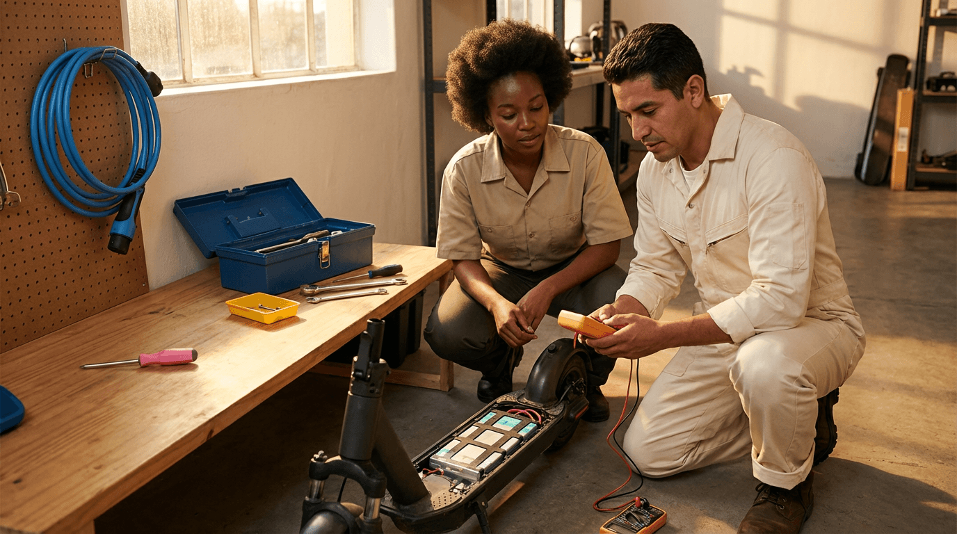 Curso de Manutenção de Scooter Elétrica