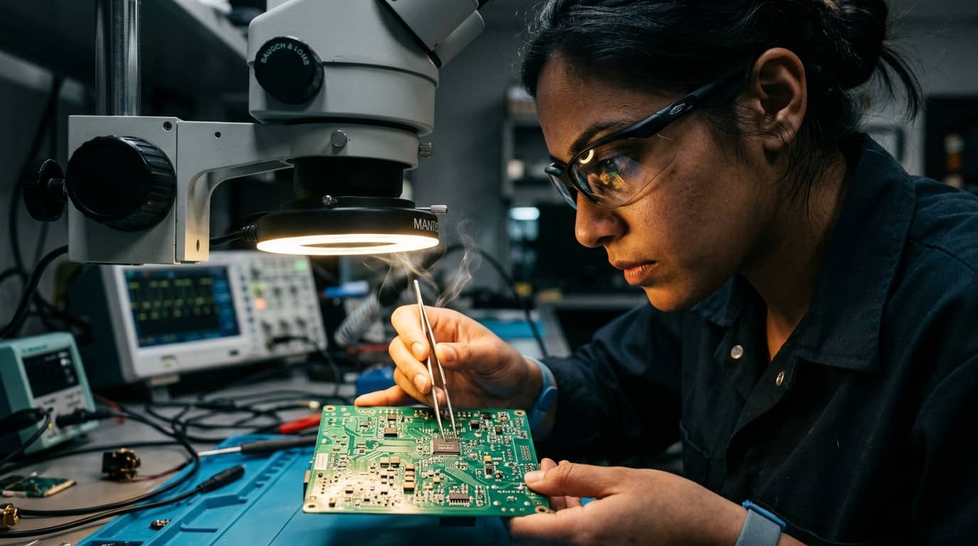 Elektronikai Nyomtatott Áramköri Lap Javítási Tanfolyam