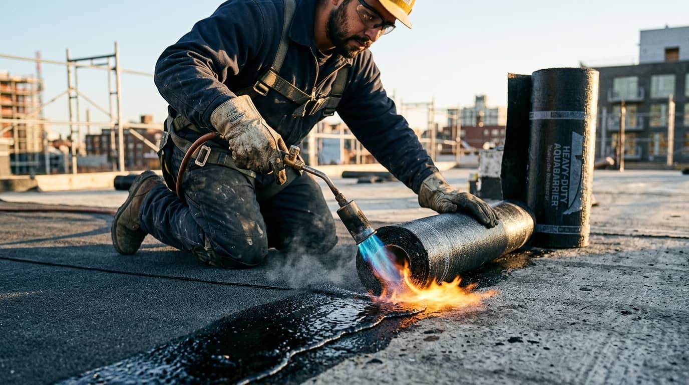 Curso de impermeabilización con lámina asfáltica