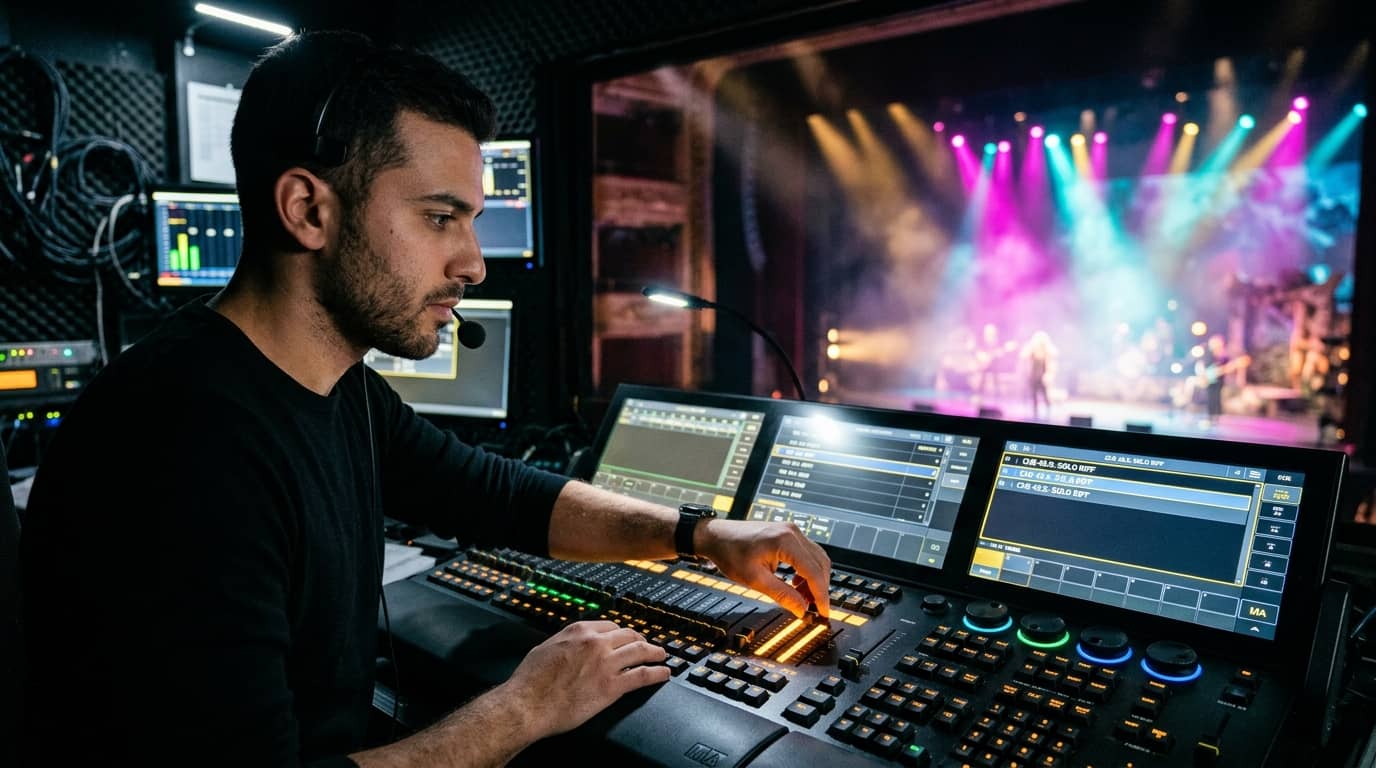 Curso de iluminación escénica