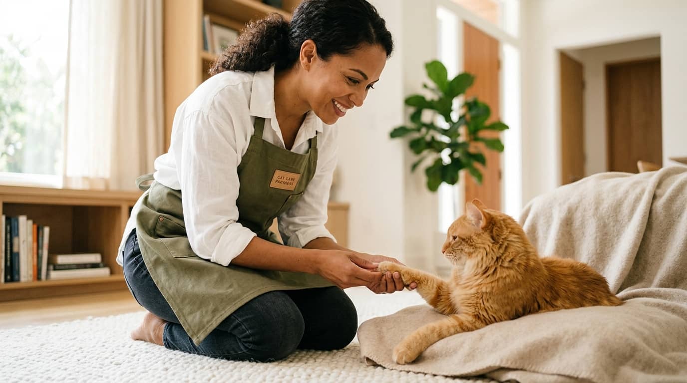 Curso de cuidado de gatos