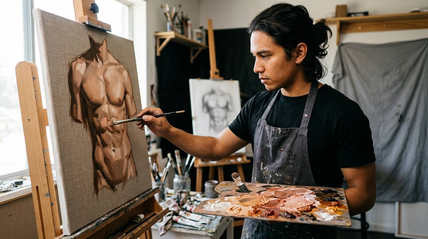 Curso de pintura de figura humana