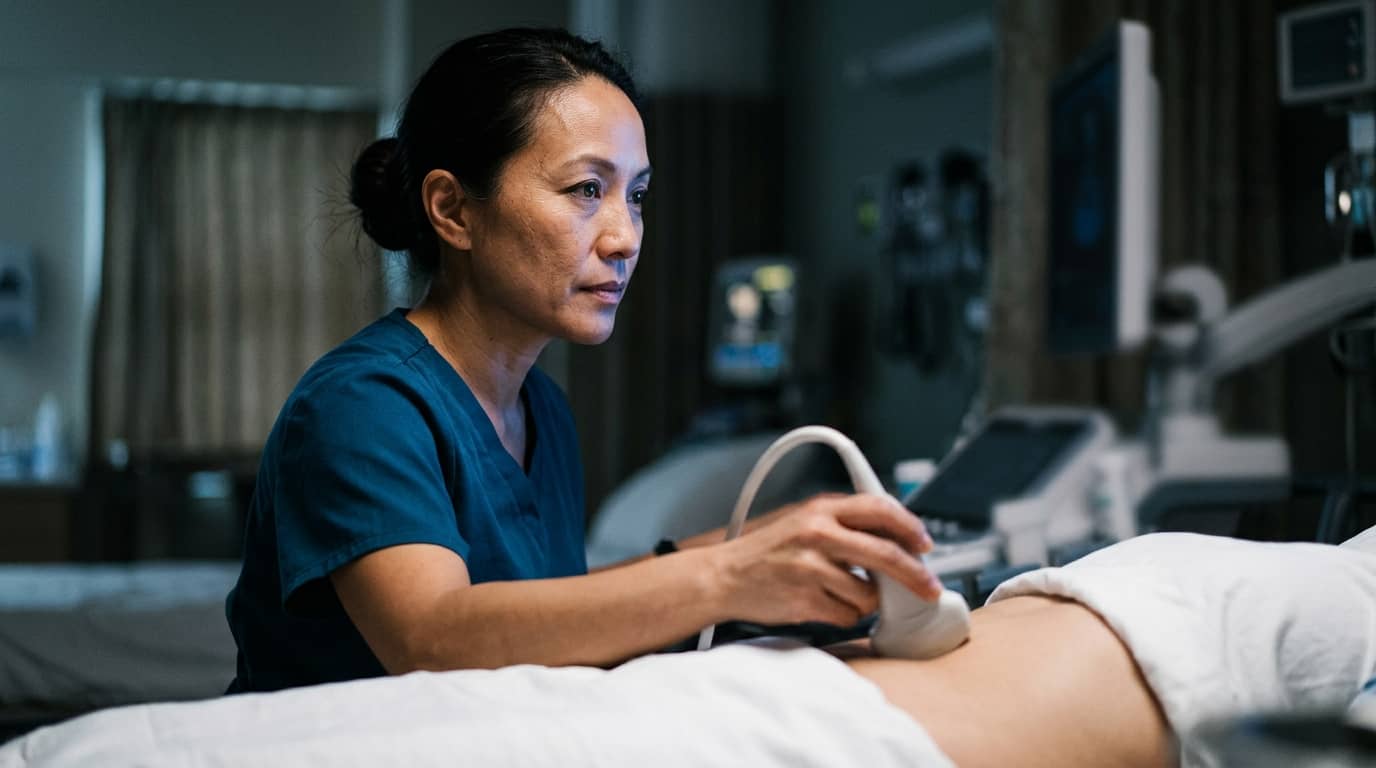 Abdominal ultrasound training