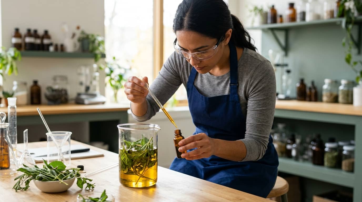 Aromatic and medicinal plants training
