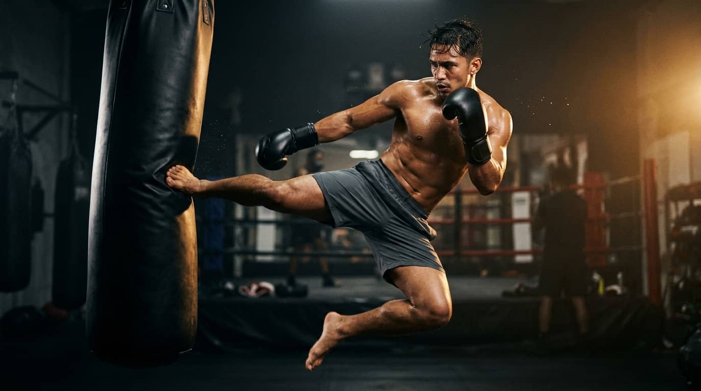 Curso de kickboxing para adultos