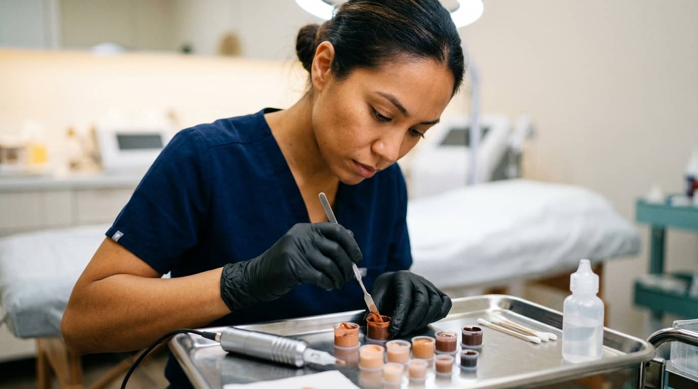 Areola Pigmentation Training