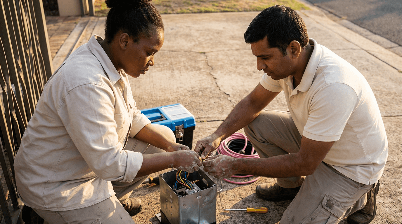Curso de motores para puertas automáticas