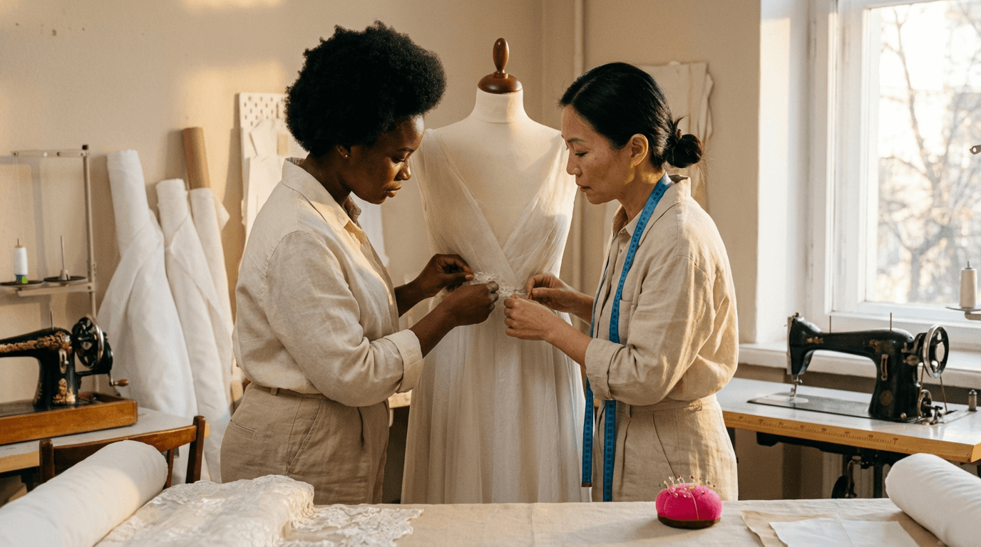 Curso de Costureira de Roupas para Noivas