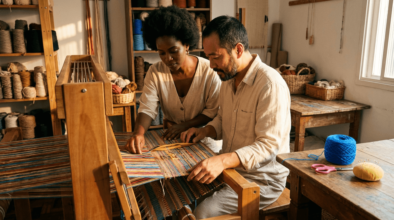 Curso de Têxtil Artesanal