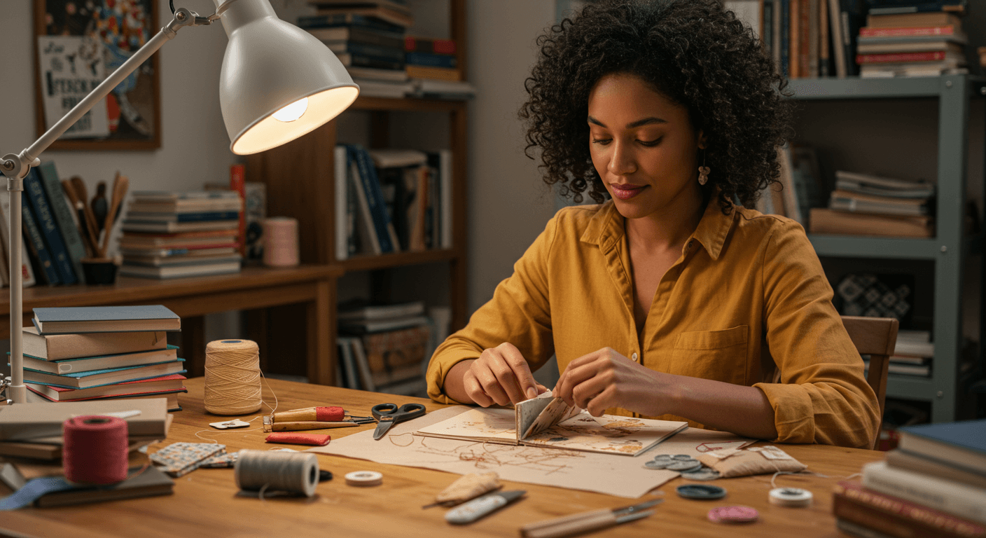 Curso de Encadernação Artesanal