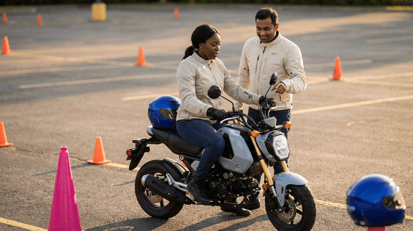 Light Motorcycle Riding Course