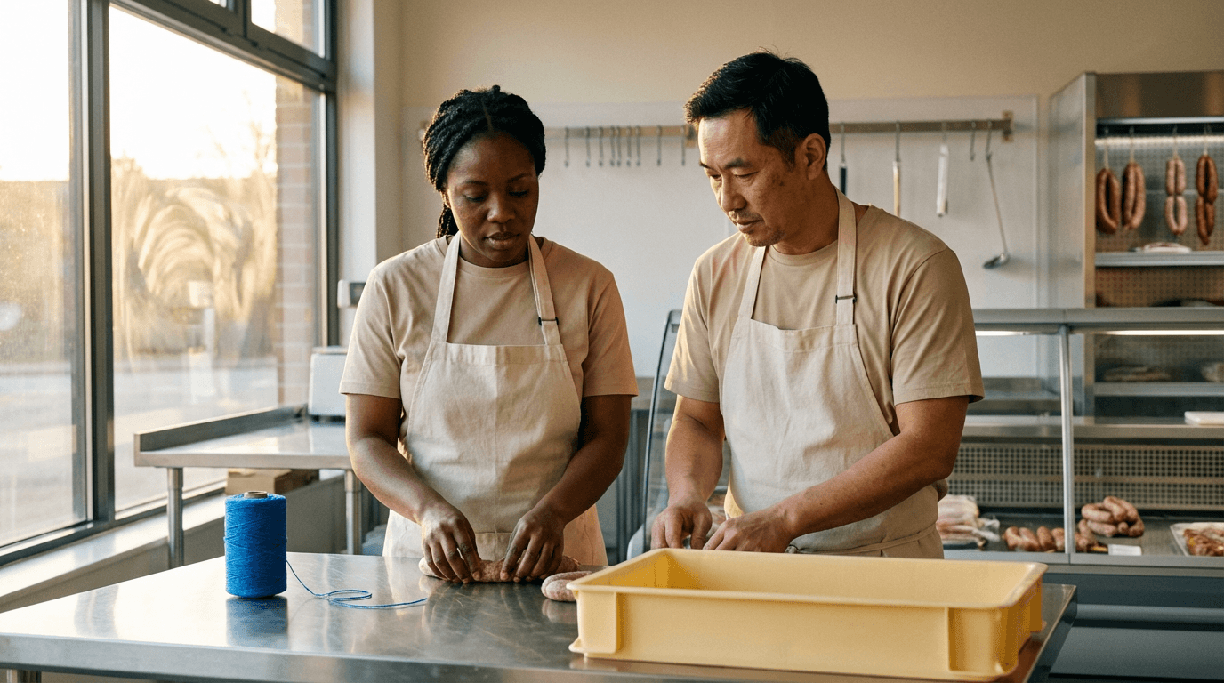 Curso de Produção e Comercialização de Linguiça Gourmet