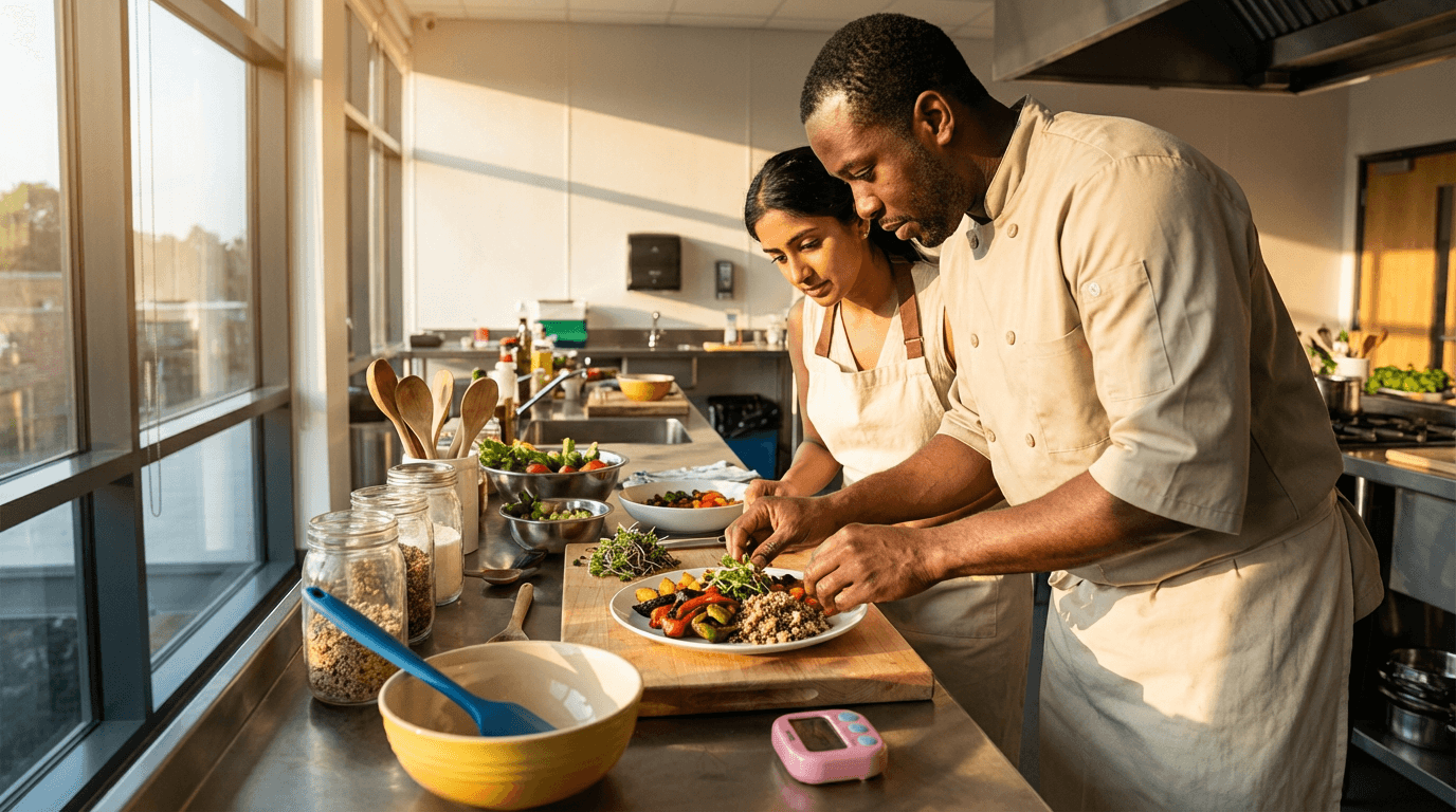 Curso de cocina saludable