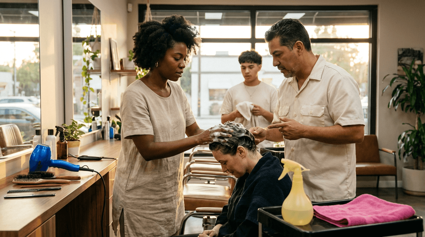 Curso de Auxiliar de Cabeleireiro