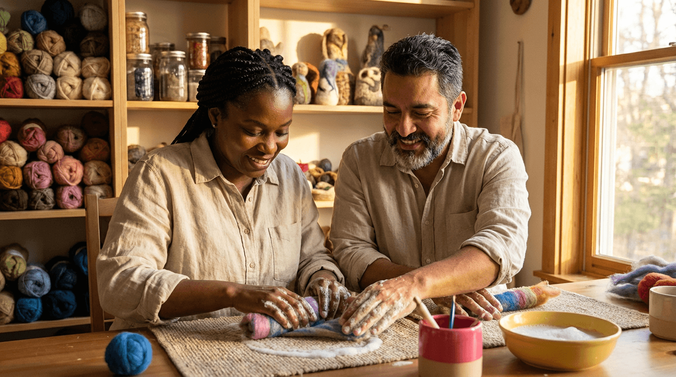 curso de fieltro húmedo