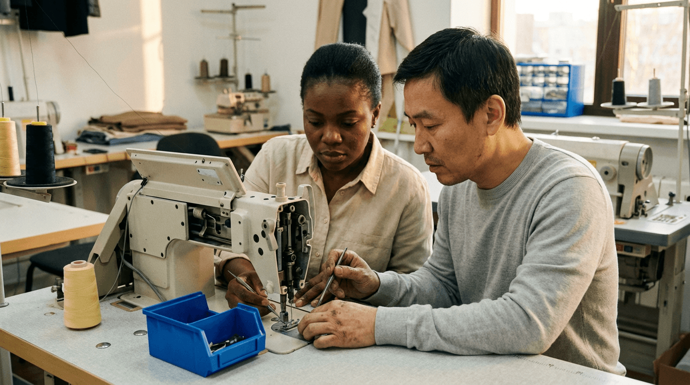 Curso de Mecânico de Máquina de Costura
