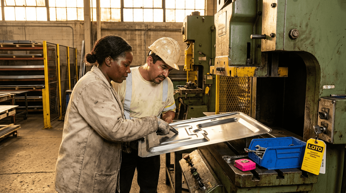 ශීට් මෙටල් ස්ටැම්පිං පාඨමාලාව