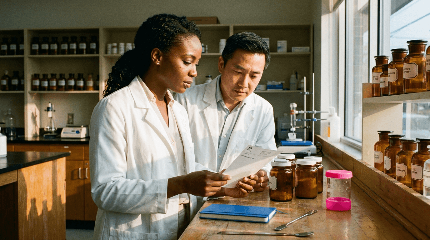 Curso de Coordenador de Farmácia de Manipulação