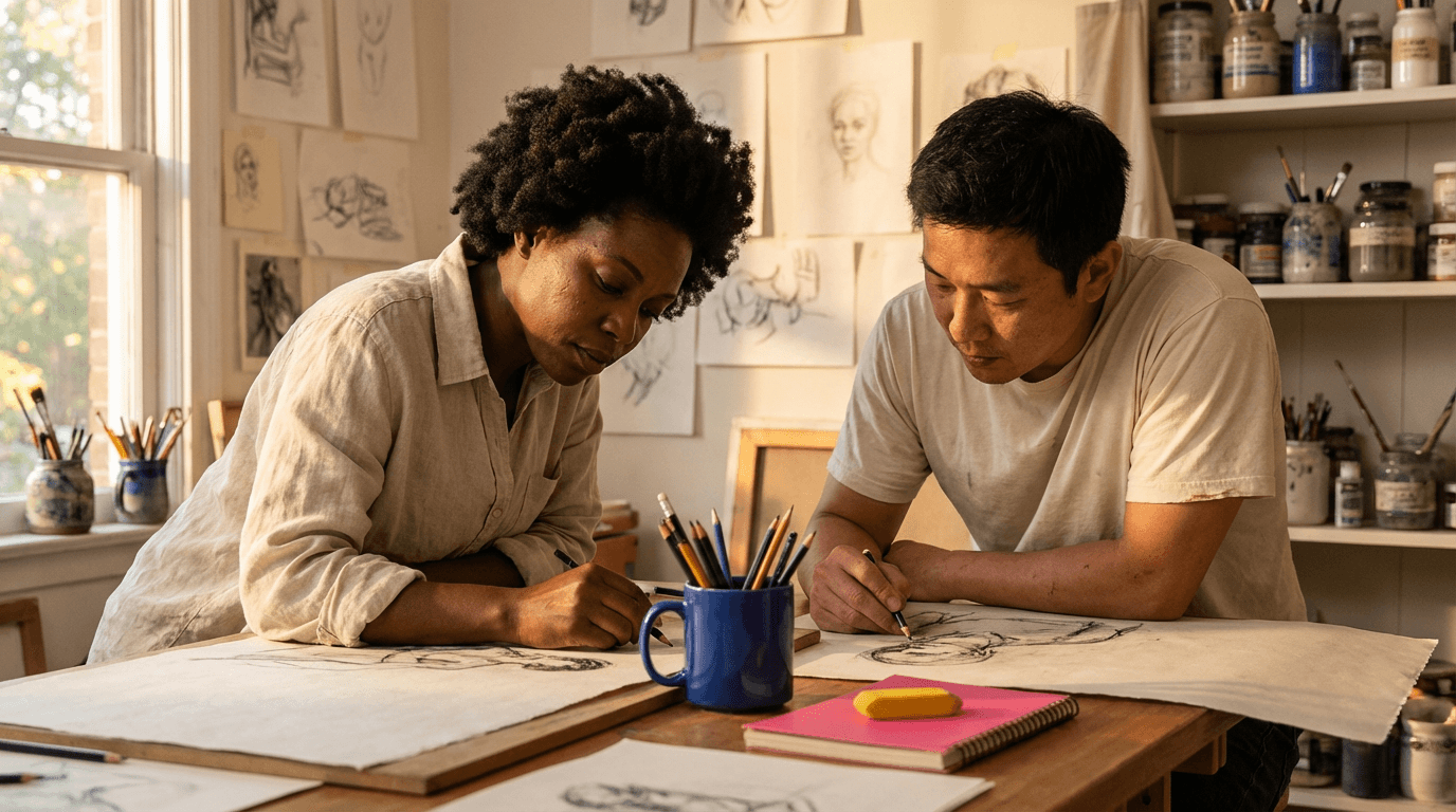 curso de dibujo a mano alzada